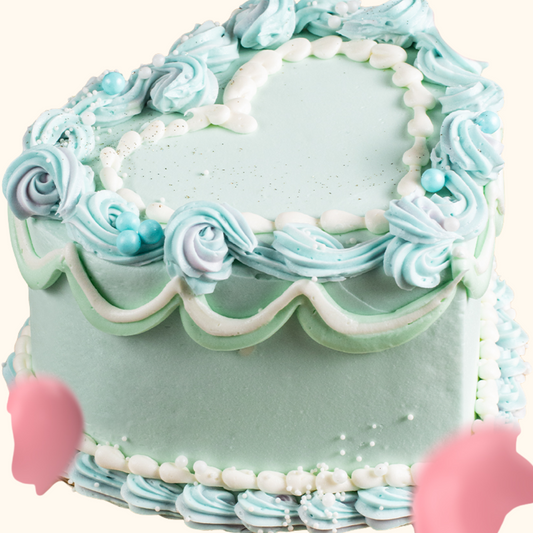 Valentine's Day Heart Cake 8"