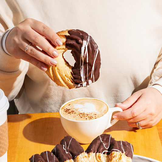 Shortbread Cookie with Chocolate